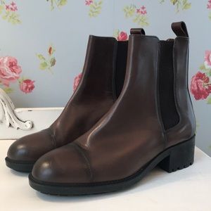 🌟NWT🌟Massimo Dutti🌟 leather jodhpur boot🌟